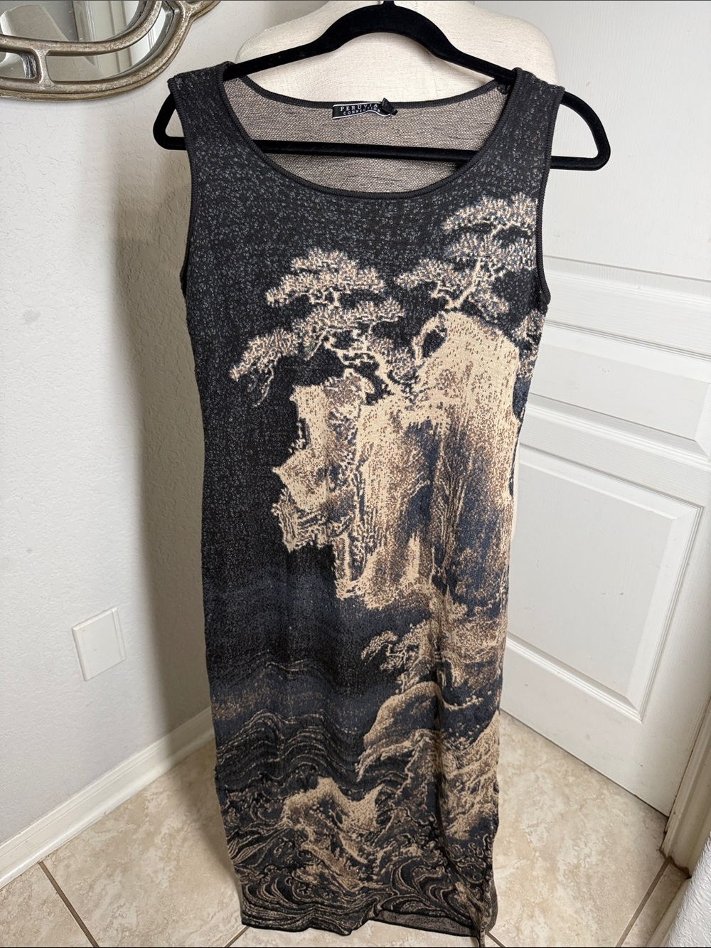 Peruvian Connection seascape dress large